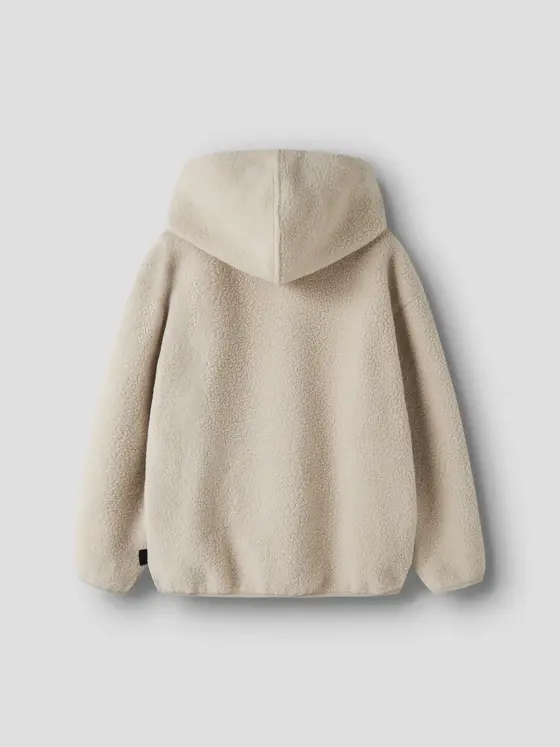 Name It Teddy Sweat Hoodie Island Fossil
