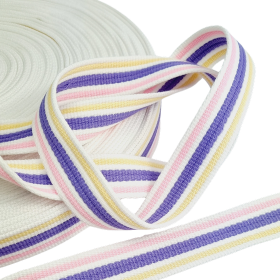 Gurtband Pastell Streifene