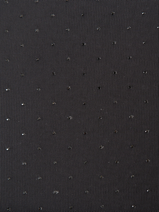 BLACK COLOUR Top BCALEXIS 40819-BL - schwarz transparent mit Glitzer