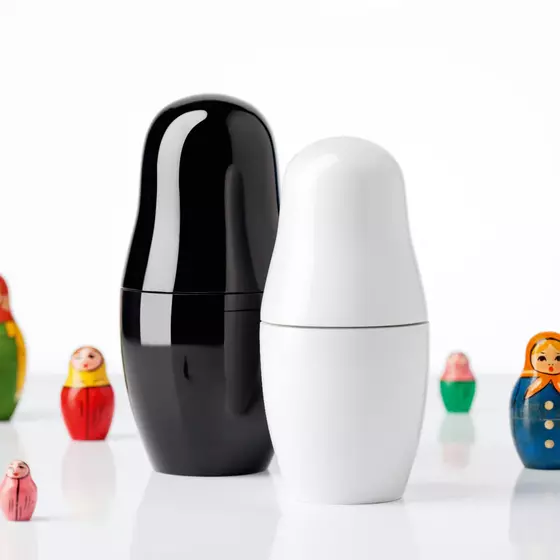 SALTRJOSKA und PEPPERTRJOSKA Weiss