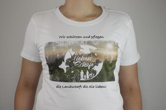 Damen T-Shirt, Motiv Landschaftsschutz