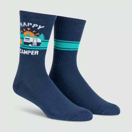 SOCK it to me Strümpfe HAPPY CAMPER R0022 - navy