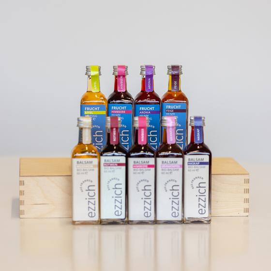 ezzich tasting FRUCHT - kleines fruchtig & süßes Probierset 