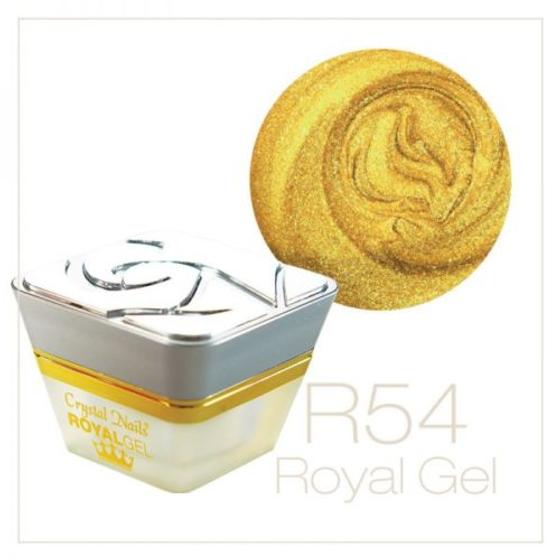 Royal Gel 54 - gelb-glitzer - glänzend 