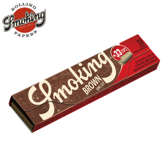 Papers mit Tips, Smoking®, Brown, King Size 