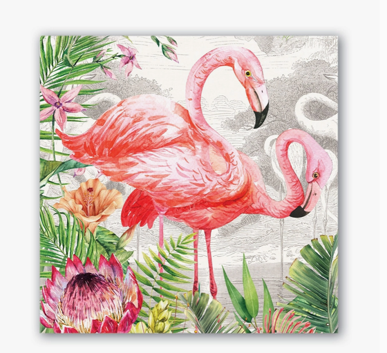 Servietten | Lunchservietten Michel Design Works  - Flamingo