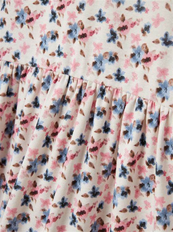Name It Langarmkleid Blumen Jet Stream