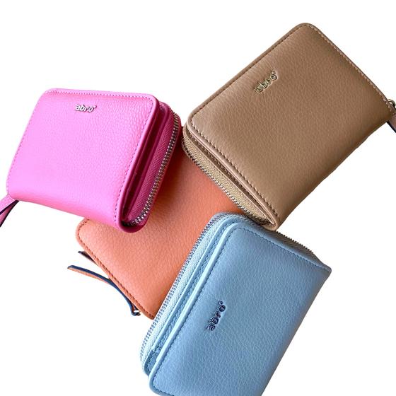 abro Wallet, Geldbörse, taupe