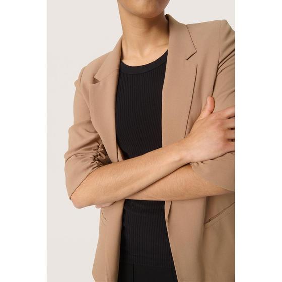 SOAKED IN LUXURY Blazer Shirley 30403608 camel
