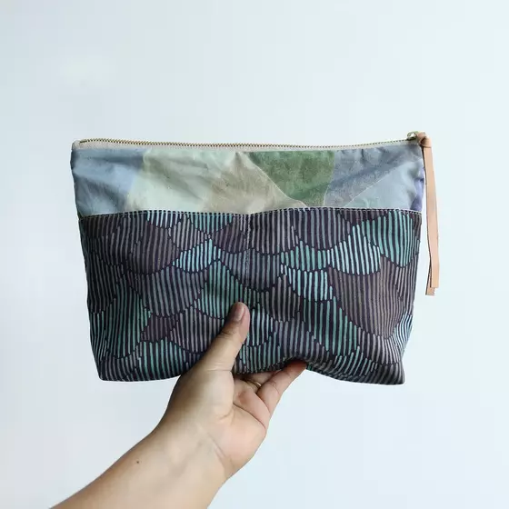 Pathway by Bookhou für KOKKA – grafischer Designerstoff für Taschen und Accessoires