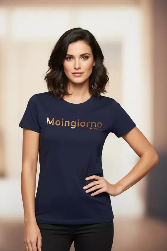 goldmarie MOINGIORNO T-Shirt Susi blau-kupfer 