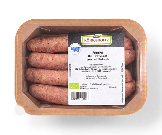 Bio Bärlauchbratwurst
