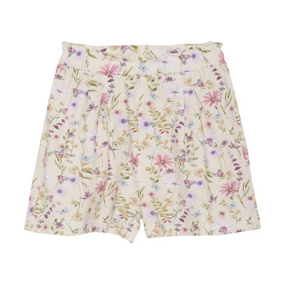 Shorts mit Blumenmuster, Biobaumwolle, GOTS-zertifiziert
