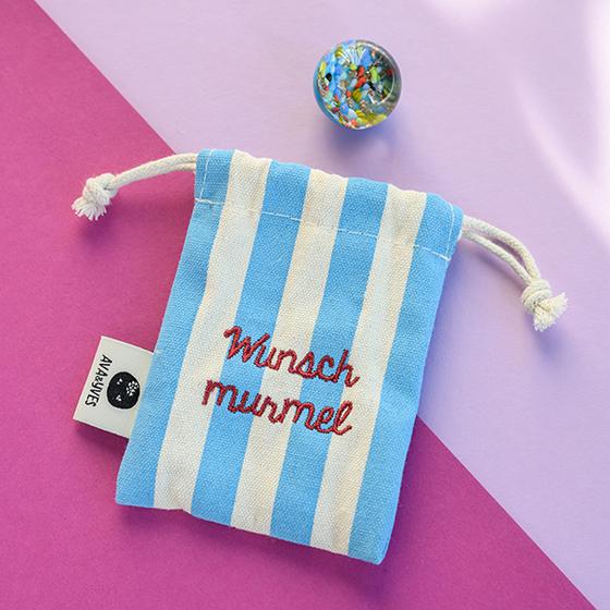 ava&yves Wunschmurmel Mint mit Konfettisteinchen