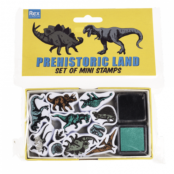 Rex London Mini Set Stempel Dinosaurier