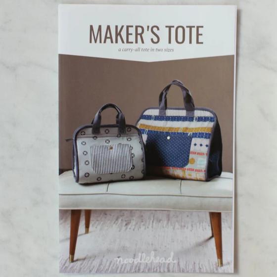 maker´s tote Noodlehead Schnittmuster