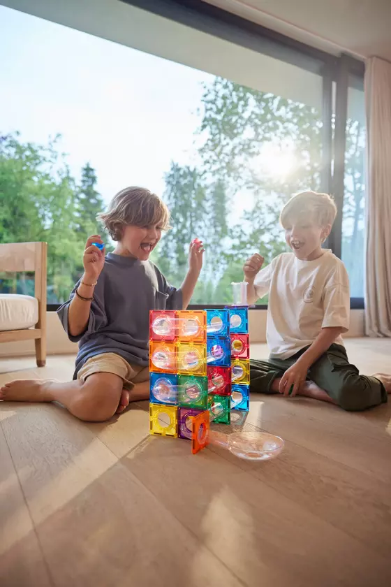 Cleverclixx Ball Run Dazzling Lights Pack Intense | 100 Teile