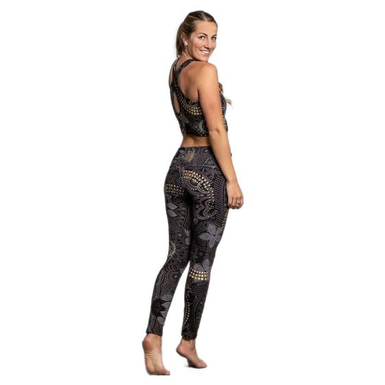 Spirit of OM Yoga-Leggings Maui black-nature
