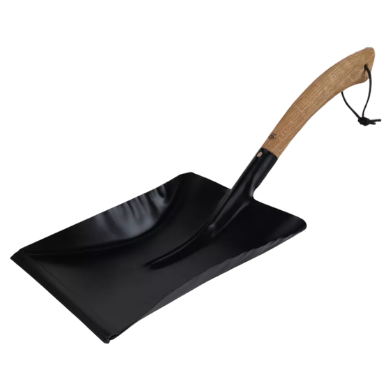 Kehrschaufel mit Eichenholzgriff