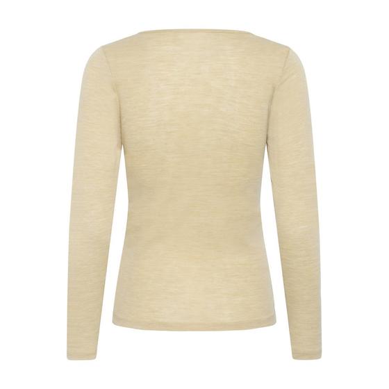 SAINT TROPEZ Longsleeve Pullover GarimaSZ 30513525 - beige melange