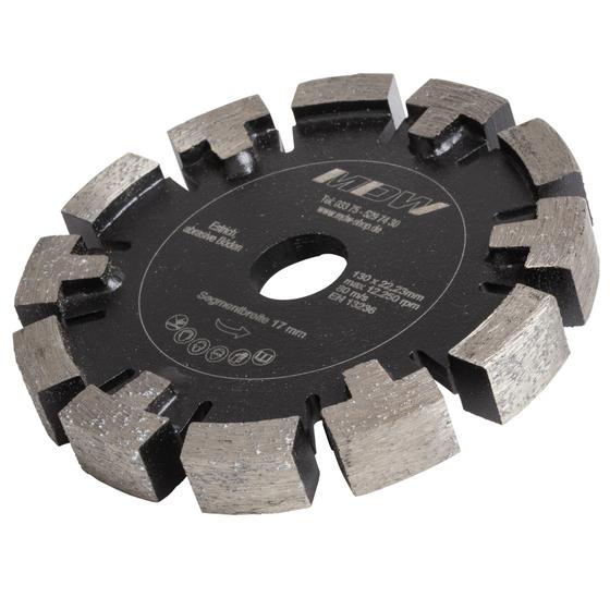 Diamant Frässcheibe für Fußbodenheizung <br> Ø 130 mm <br> abrasive Böden