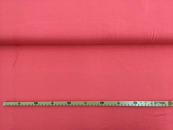 Bambus Jersey koralle