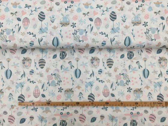 Baumwolle Ostereier pastell
