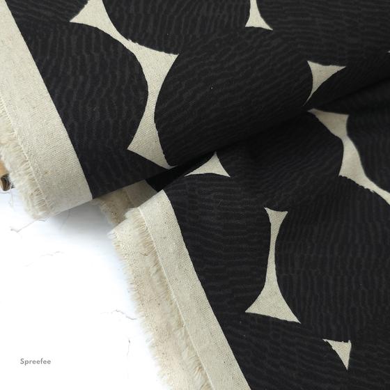 Black Dots on Canvas Sevenberry