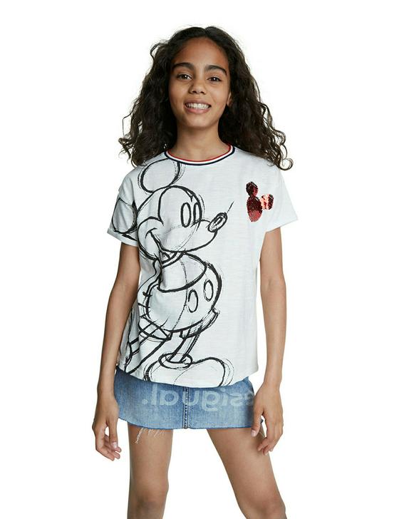 T-Shirt "Mickey" mit Wendepailletten