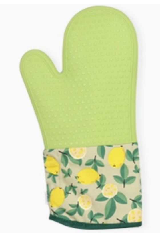 Ofenhandschuh | Silikon - Thermohandschuh Lemon - basil