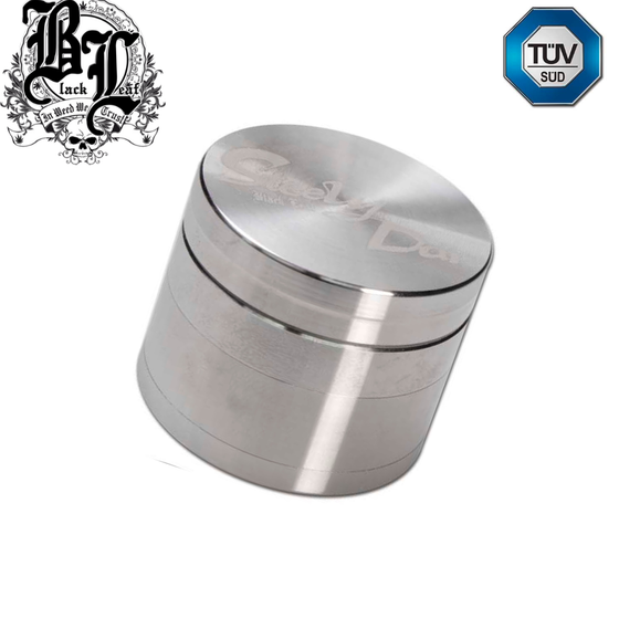 Grinder, Black Leaf®, Steely Dan, Edelstahl, Sieb, 38,5mm