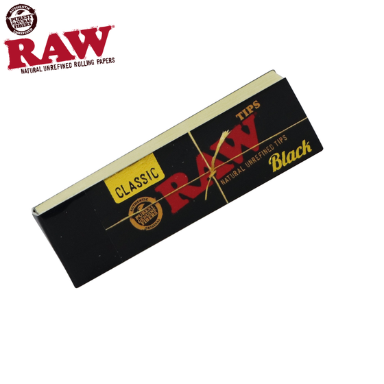 Filter Tips, RAW®, Black, Schmal
