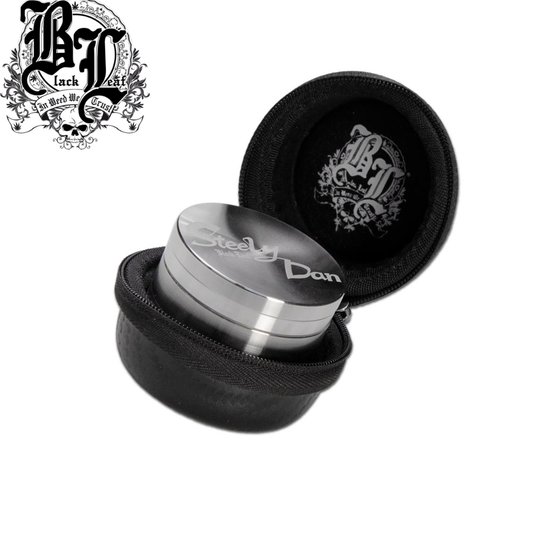 Grinder, Black Leaf®, Steely Dan, Edelstahl, Sieb, 38,5mm