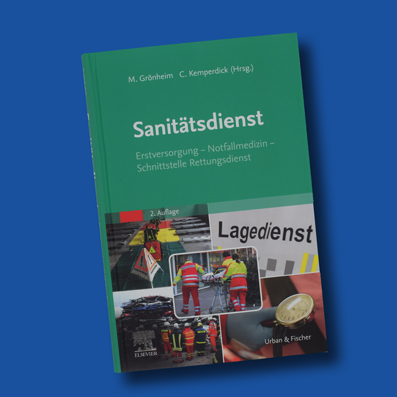Buchtitel "Sanitätsdienst"