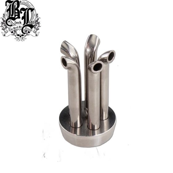 Glasbong, Black Leaf®, Metal Wave, Kolben