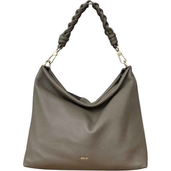 abro SOLEY Hobobag Schultertasche, taupe