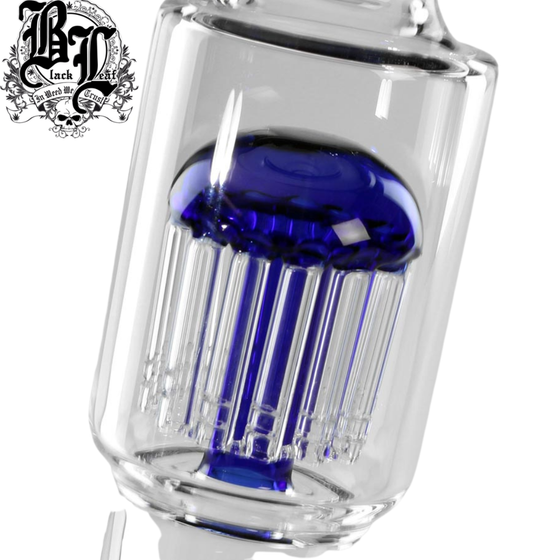 Perkolatorbong, Black Leaf®, Doppelperkolator, Blau