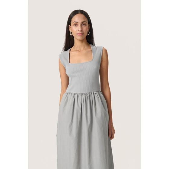 SOAKED IN LUXURY Kleid SLSimone Phoebe 30407490 - hellgrau