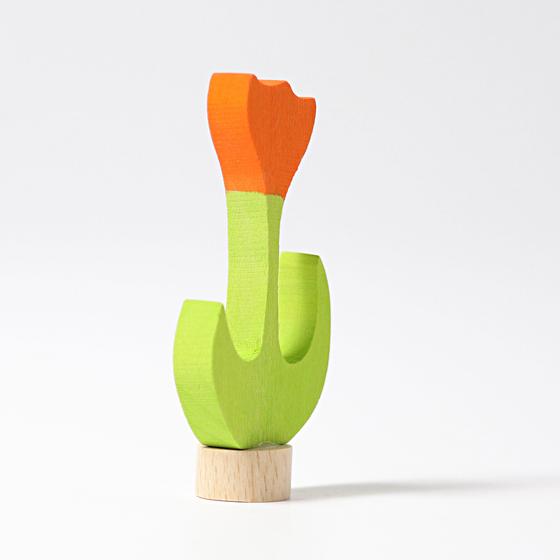 Grimm's Steckfigur orangene Tulpe