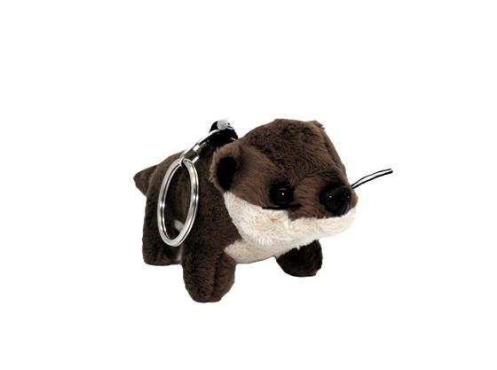 Plüsch Otter Schlüsselanhänger