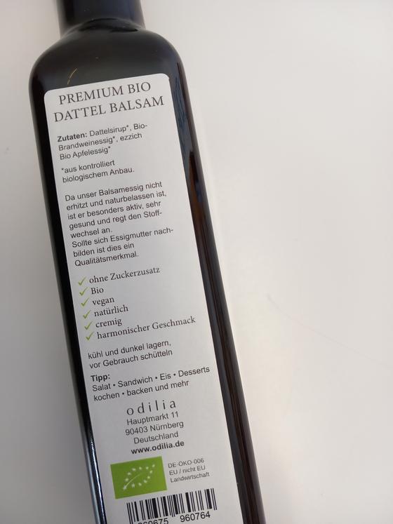 Bio Dattelbalsam 60 ml