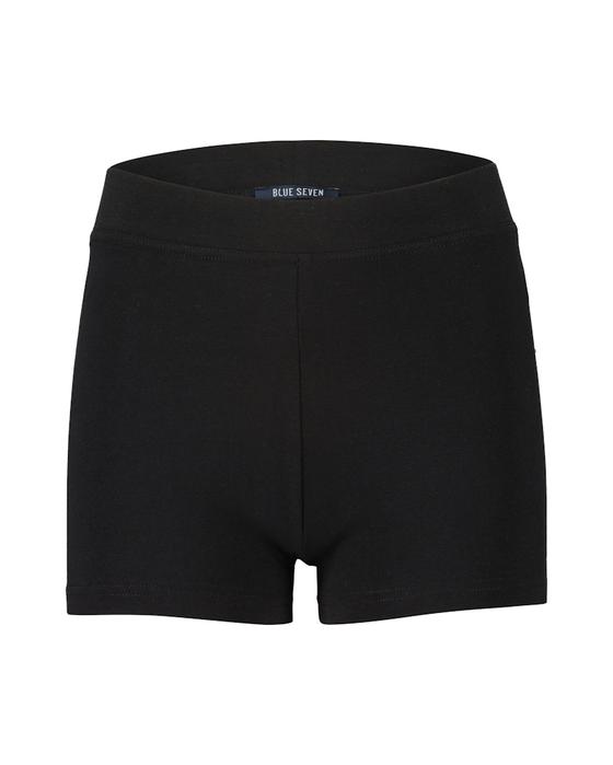 Radler-Shorts, Baumwolle, schwarz