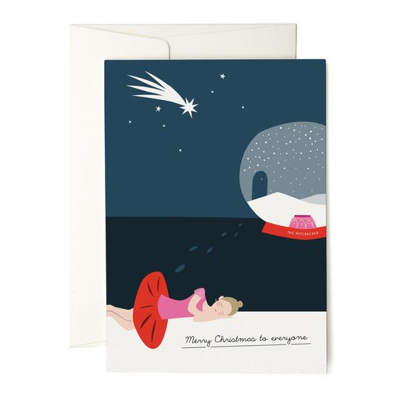 Ballerina Grusskarte