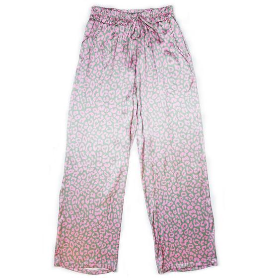 goldmarie Hose I BELIEVE IN DISCO  - Leo Muster - rose-silber 