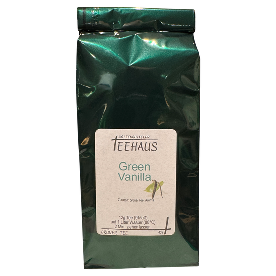 Grüntee Green Vanilla, 100g Tüte