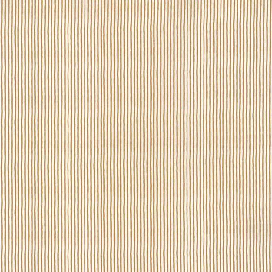 Baumwolle Fehmarn Streifen ocker