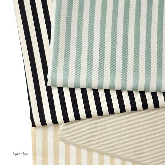 twill streifen mint cremeweiß sevenberry taschenstoff bei spreefee kaufen