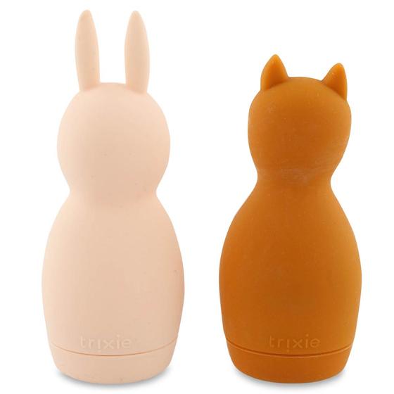 Trixie Badespielzeug Spritztiere Mrs. Rabbit & Mr. Fox