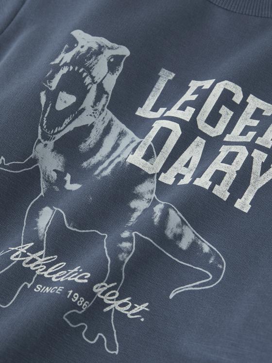 Name It Sweatshirt Dinosaur Vintage Indigo