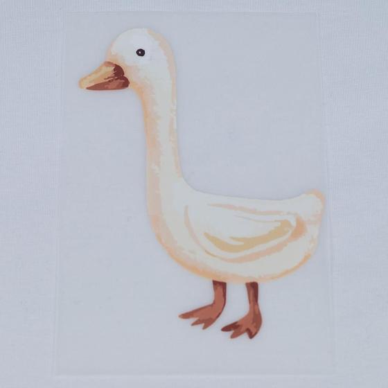 Bügelbild Gans